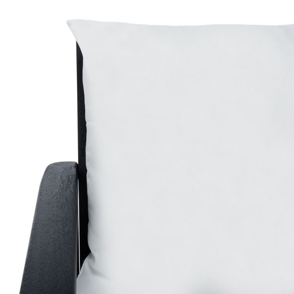 Safavieh Outdoor Deacon 4 Piece Living Set Black/Beige