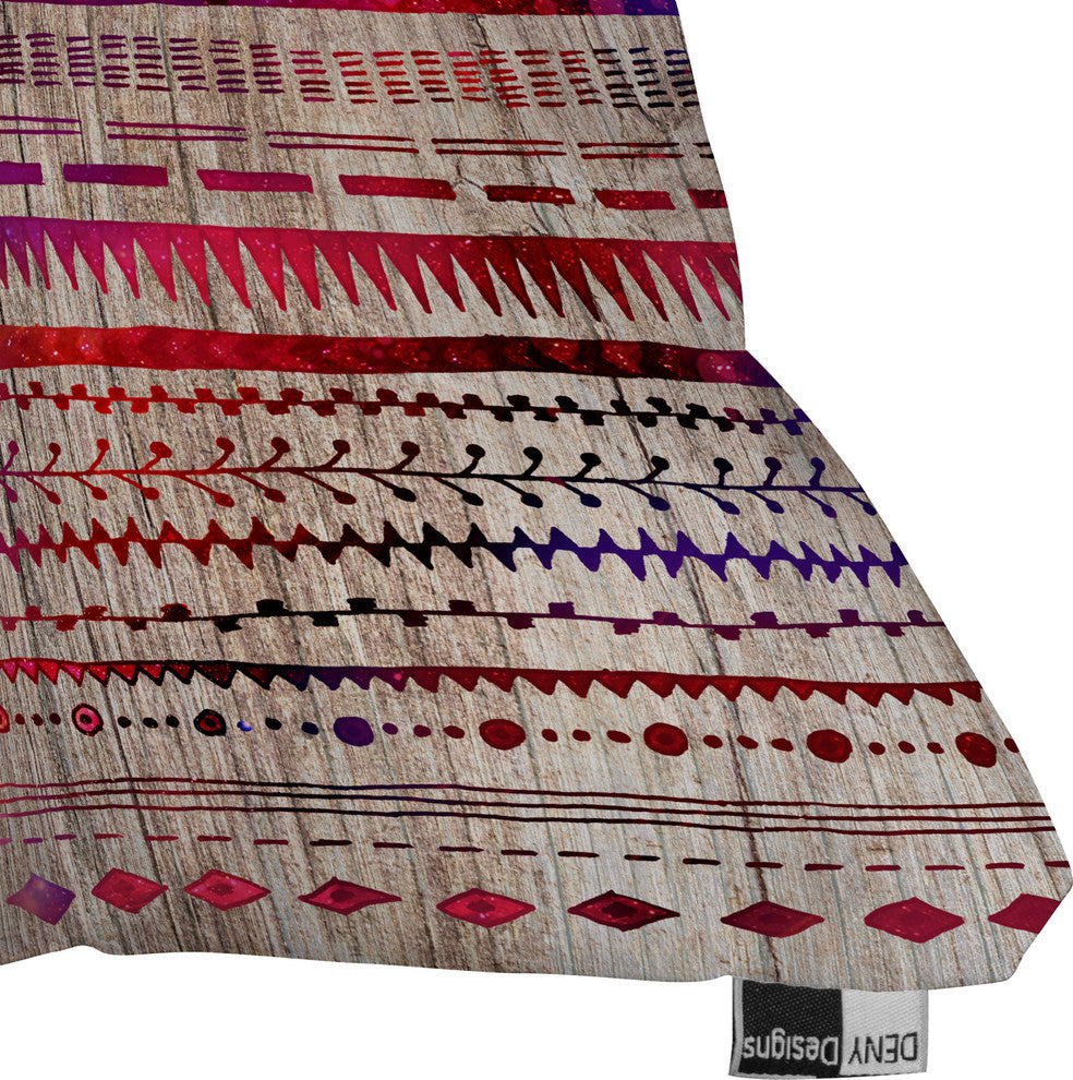 Deny Designs Iveta Abolina Purple Nebula Outdoor Throw Pillow