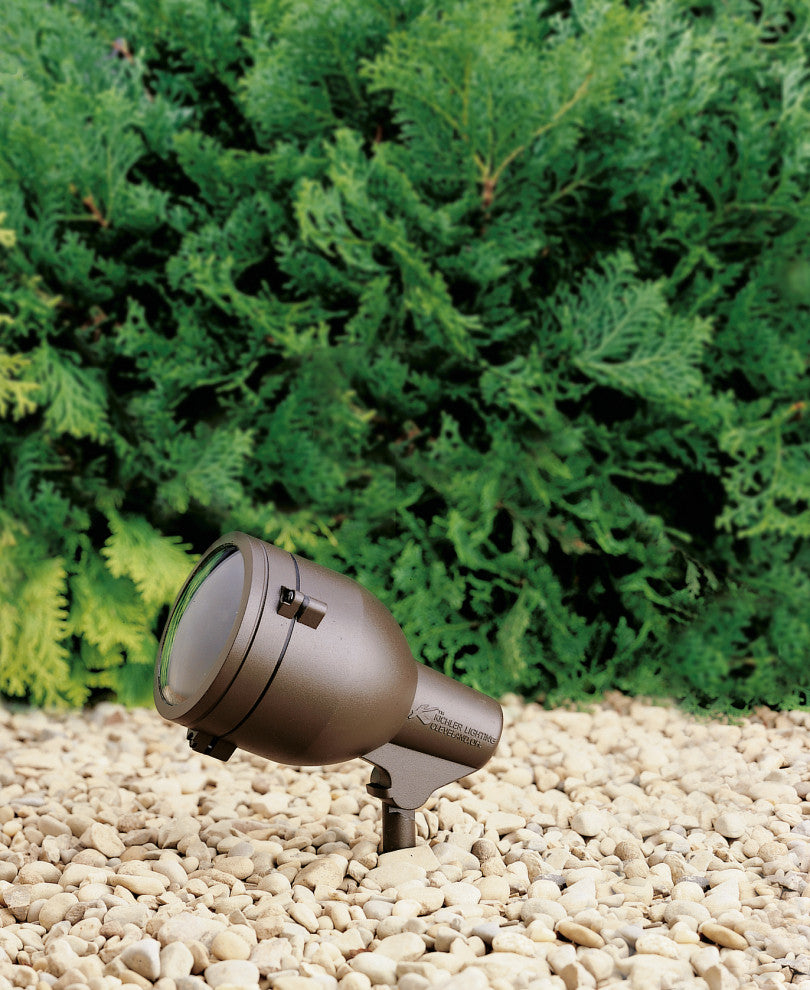 High Intensity Discharge 6.75" Textured Architectural Bronze Accent 1-Light 120V