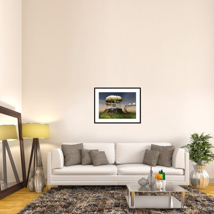 "Untitled" Framed Digital Print by Radoslav Penchev, 38"x29"