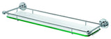 Premier Railing Glass Shelf, Chrome