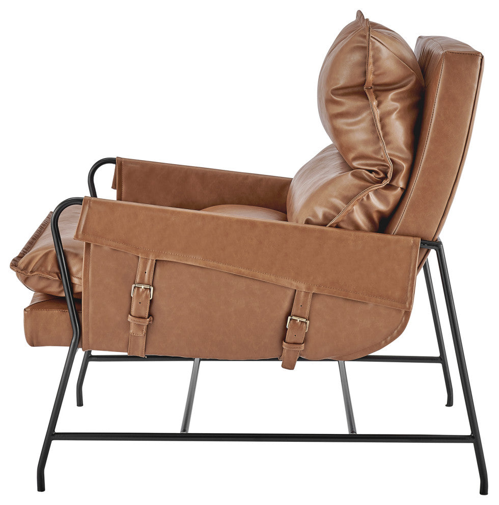Thierry PU Accent Arm Chair