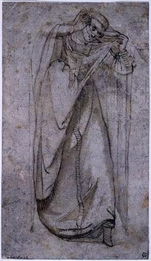 Gentile Bellini Standing Woman Wall Decal