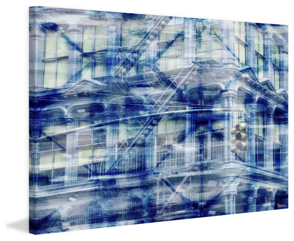 "Green Light" Print on Canvas, 18"x12"