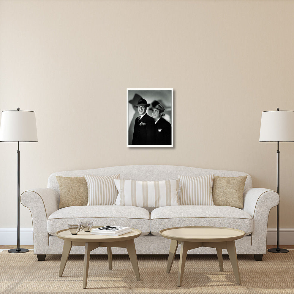 "Abbott & Costello - Promotional Still" Canvas Giclee, 24"x30"