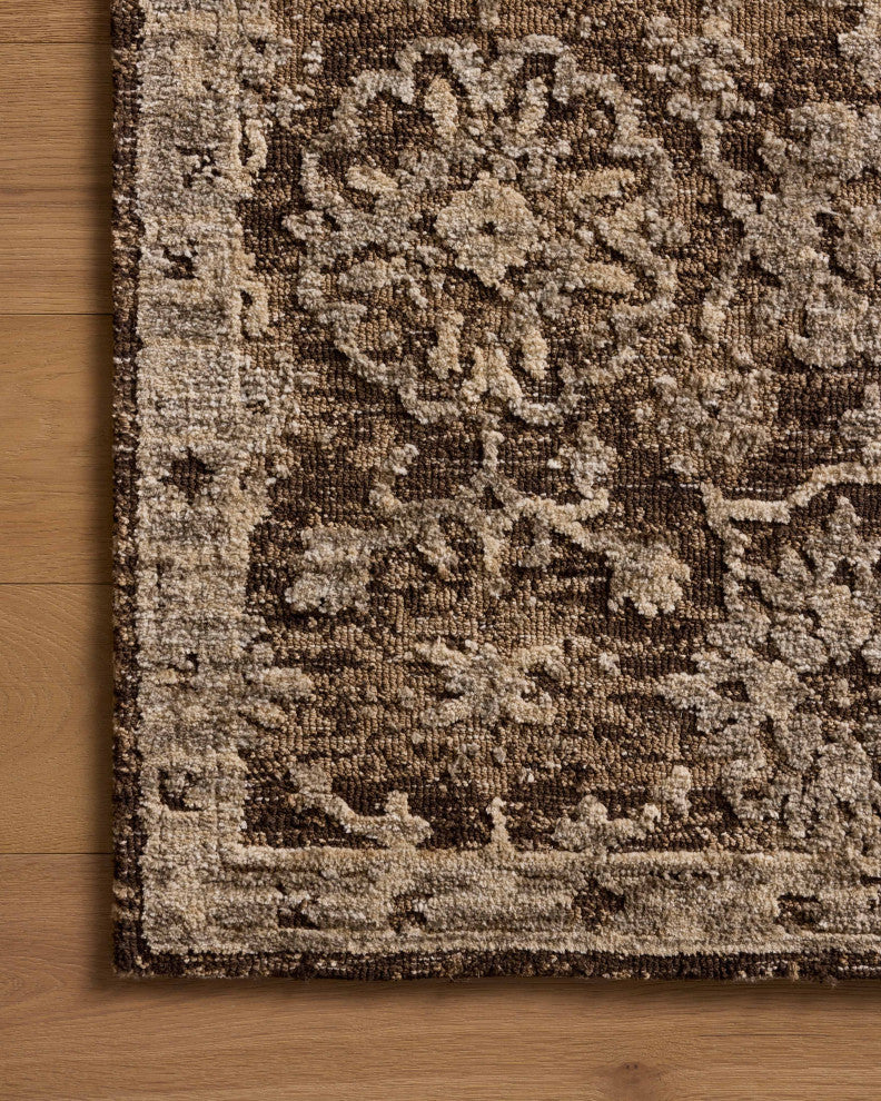 Loloi Percival Bark / Pebble 2'-6" x 7'-6" Runner Rug