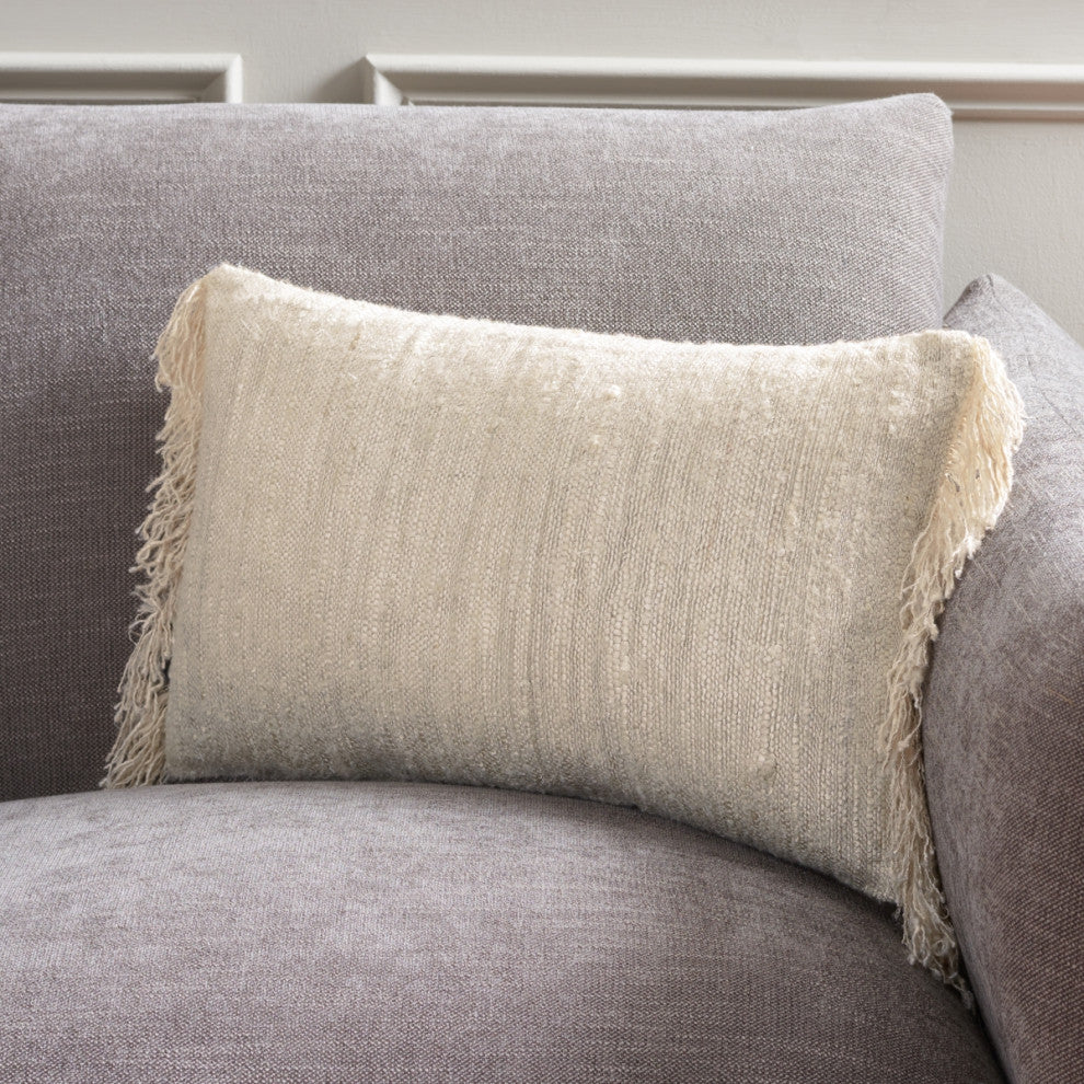 Safavieh Rowe Pillow, Creme