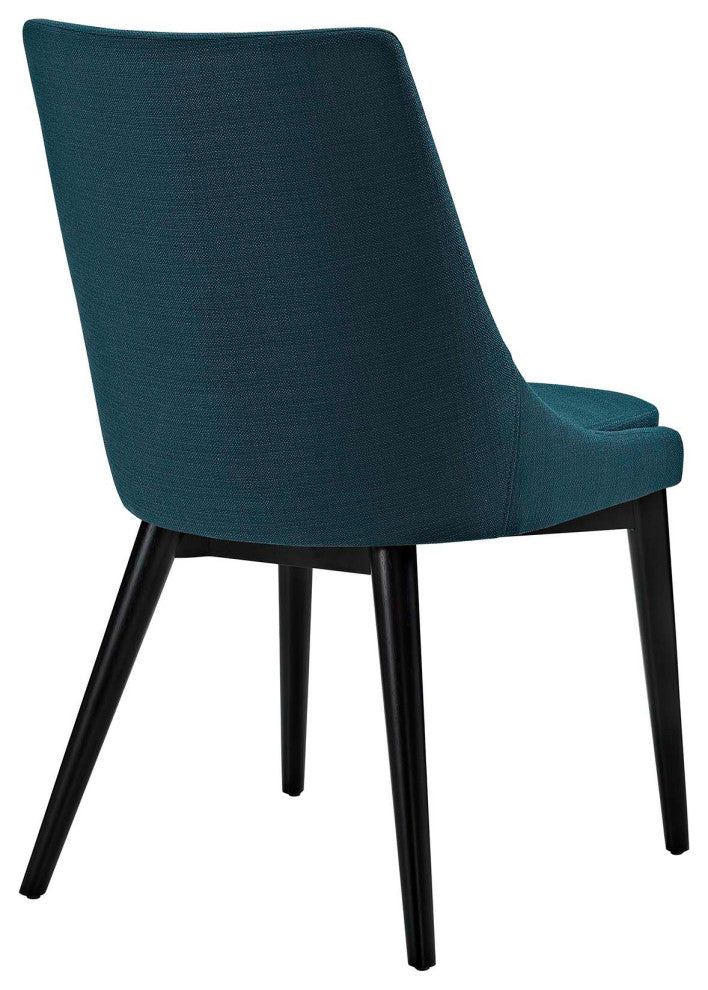 Azure Viscount Dining Side Chair Fabric Set of 2