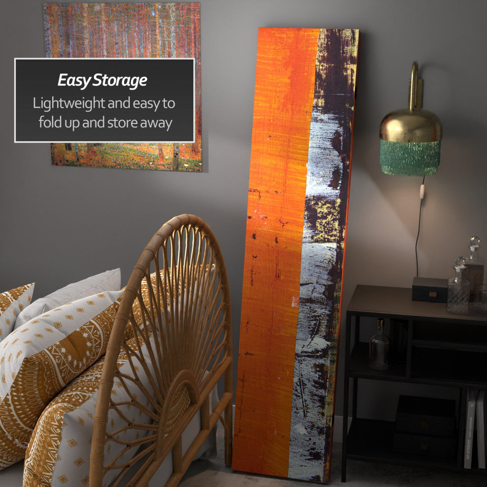 6' Tall Double Sided Autumn Woods Canvas Room Divider