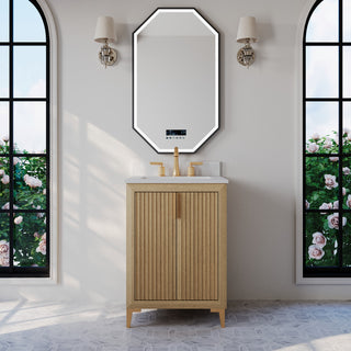 Turlington Bath Vanity Set, Oak, 24"