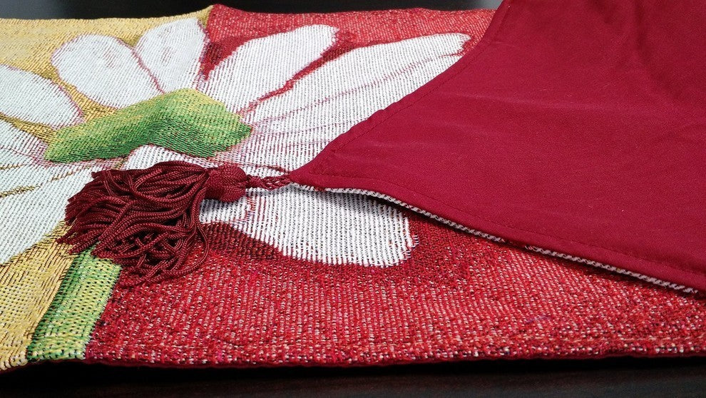 Tache Spring Decorative Loves Me Not Tapestry Table Runners, 13"x90"