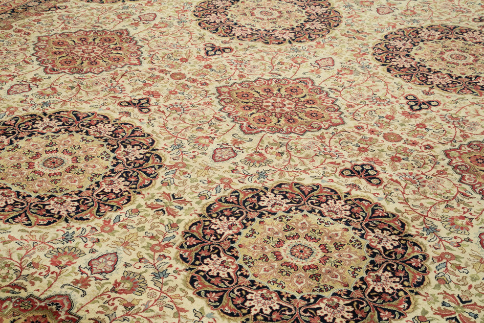 Rug N Carpet - Handwoven Oriental 12' 2" x 17' 11" Oversize Oushak Area Rug