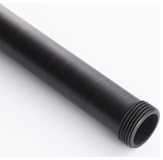 12'''' Extension Pole Solid Brass Extension Pole for Exposed Shower, Antique Black