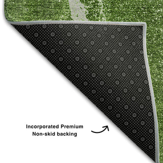 Premium Machine Washable Mayfield AMF524 Olive 2'6" x 3'10" Rug