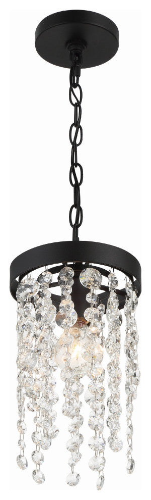 Winham 1-Light Black Forged Pendant