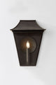 Tehama Exterior Wall Sconce, French Iron