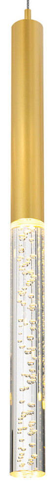 Dragonwatch LED Integrated Chandelier with Satin Gold Finish