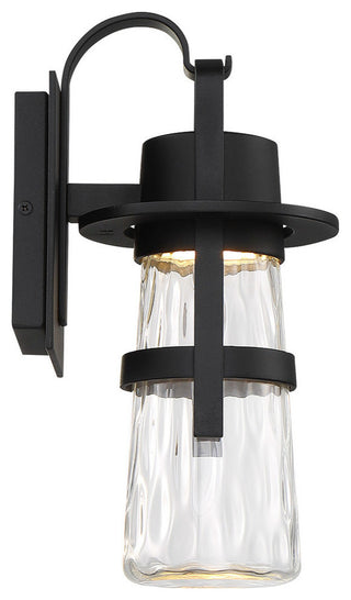 Balthus 14" LED Outdoor Wall-Light 3000K, Black