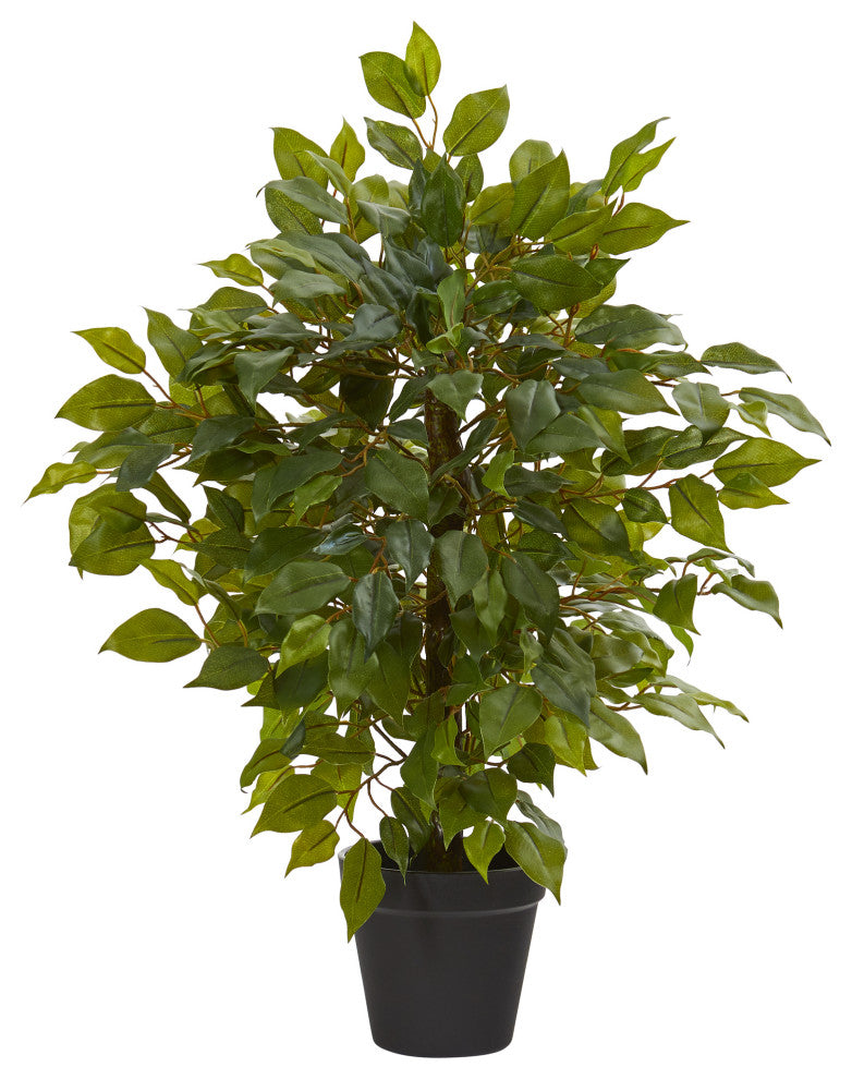 Nearly Natural 20ï¿½ Mini Ficus Artificial Tree