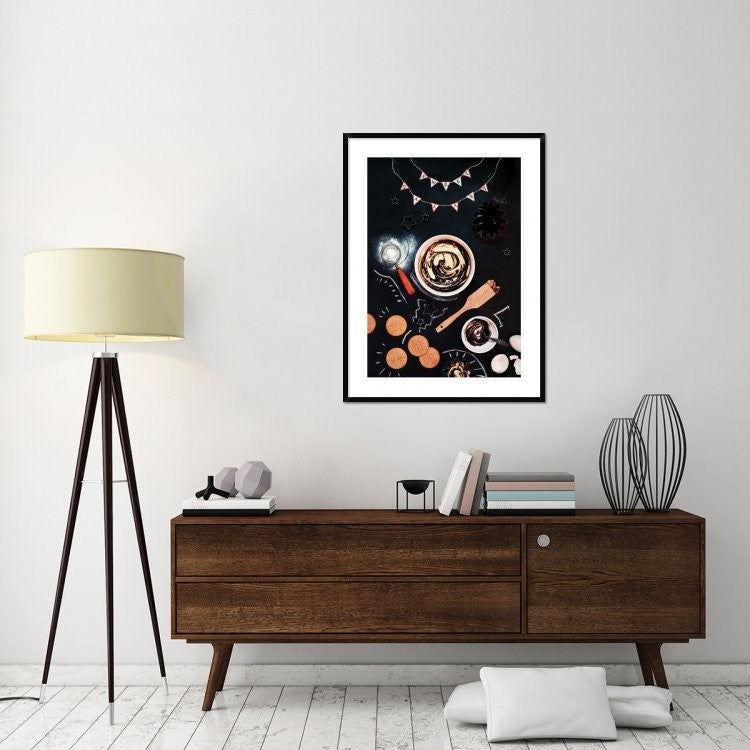 "Sweet Galaxy" Framed Digital Print by Dina Belenko, 33x44"