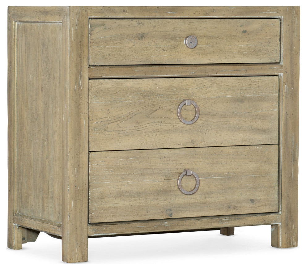 Surfrider 3-Drawer Nightstand