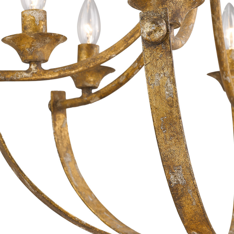 Victoria 6 Light Chandelier