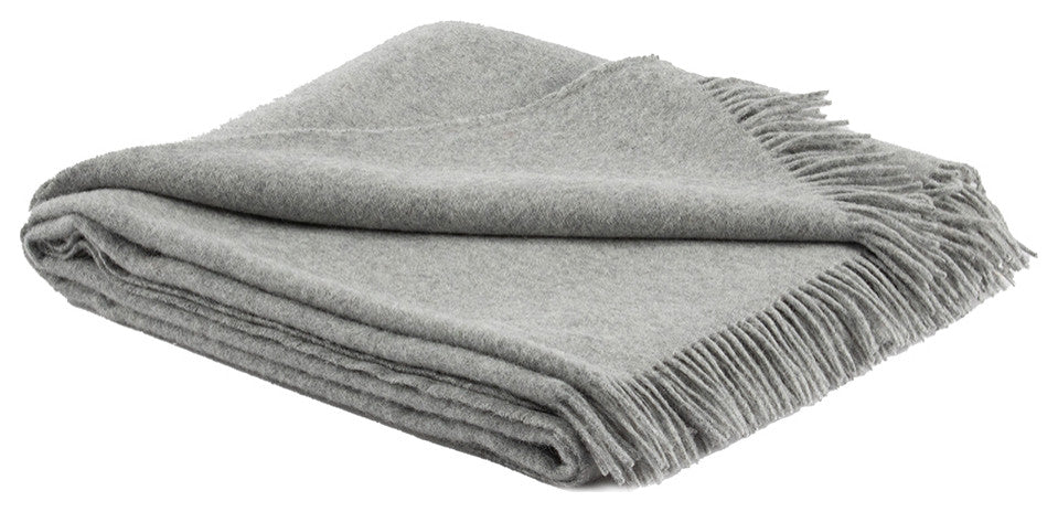 Recycled Alpaca Wool Blend Throws