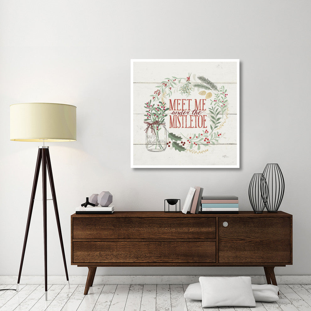 "Seasons Greetings V" Digital Paper Print by Janelle Penner, 42"x42"