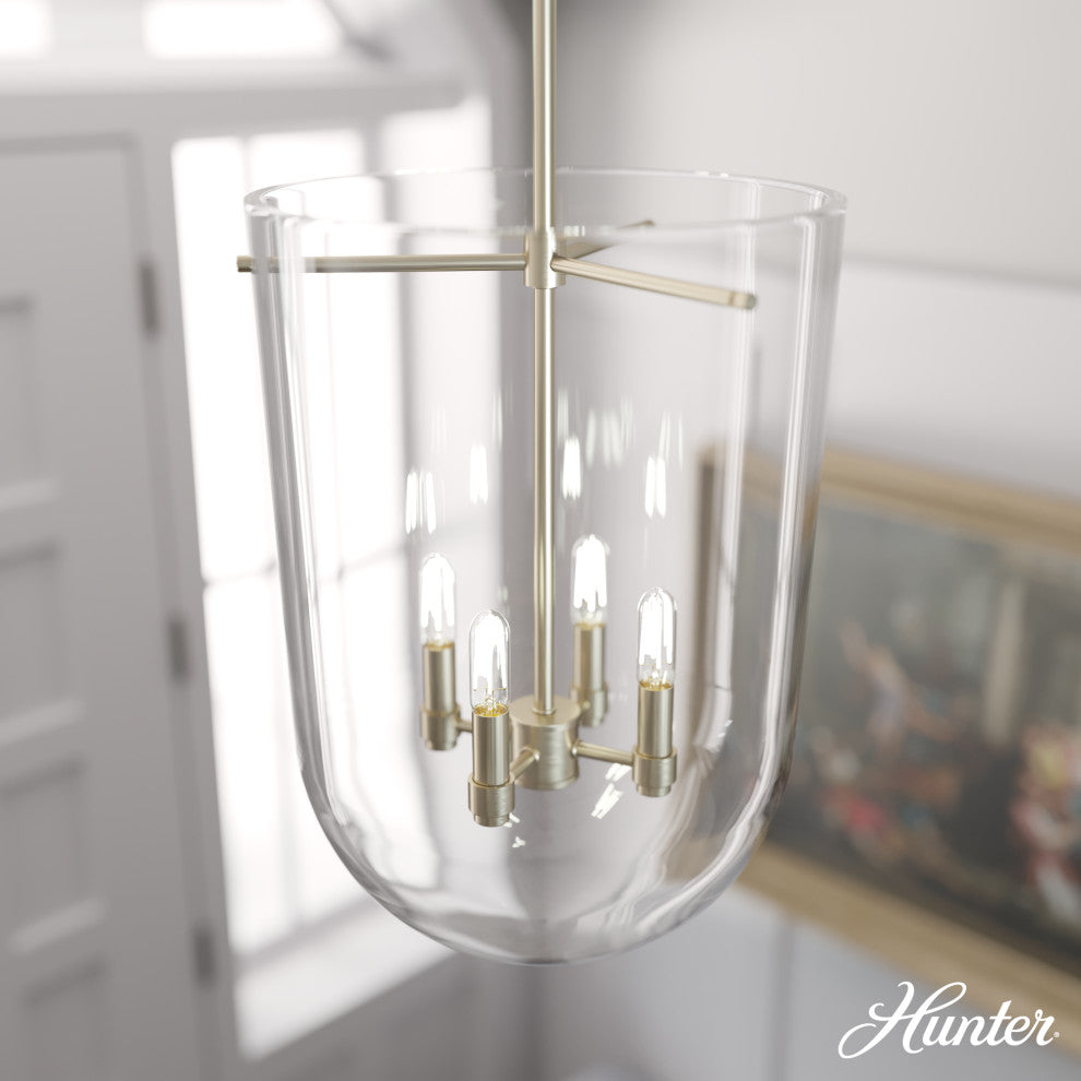 Sacha Alturas Gold 4 Light Pendant Ceiling Light Fixture
