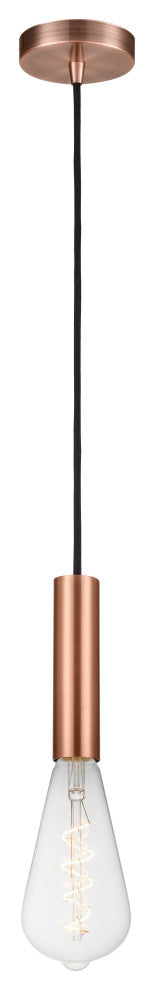 INNOVATIONS LIGHTING 198-1P-AC-BB95LED Edison 1 Light 3.75 inch Mini Pendant