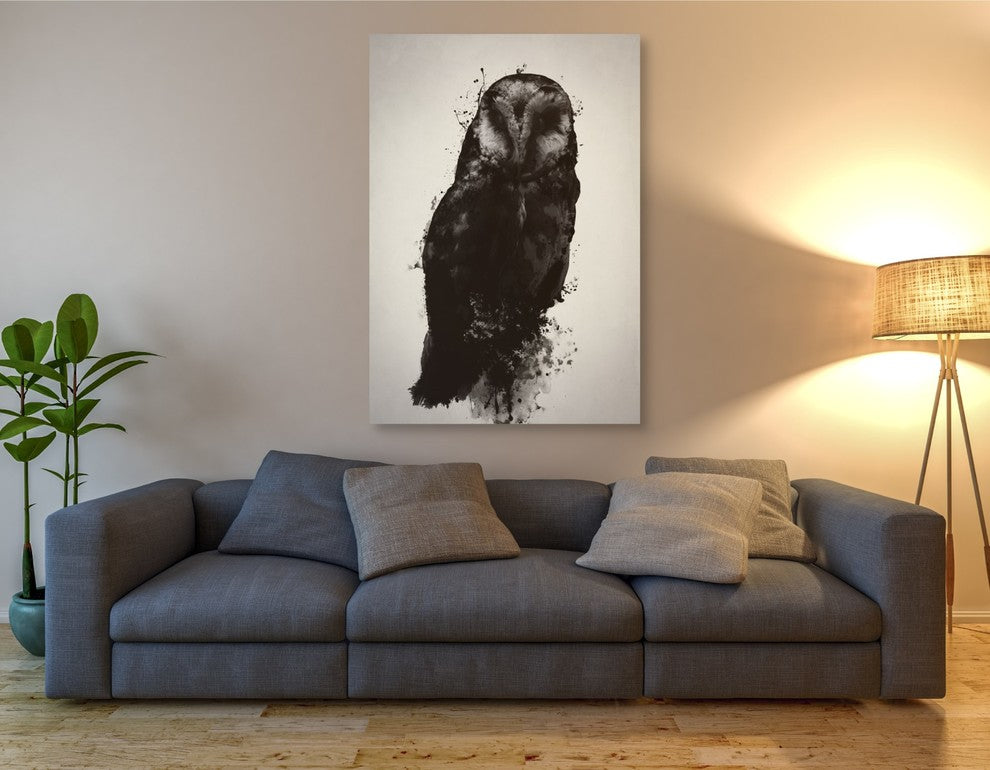 Cortesi Home "The Owl" by Nicklas Gustafsson, Giclee Canvas Wall Art, 26"x40"