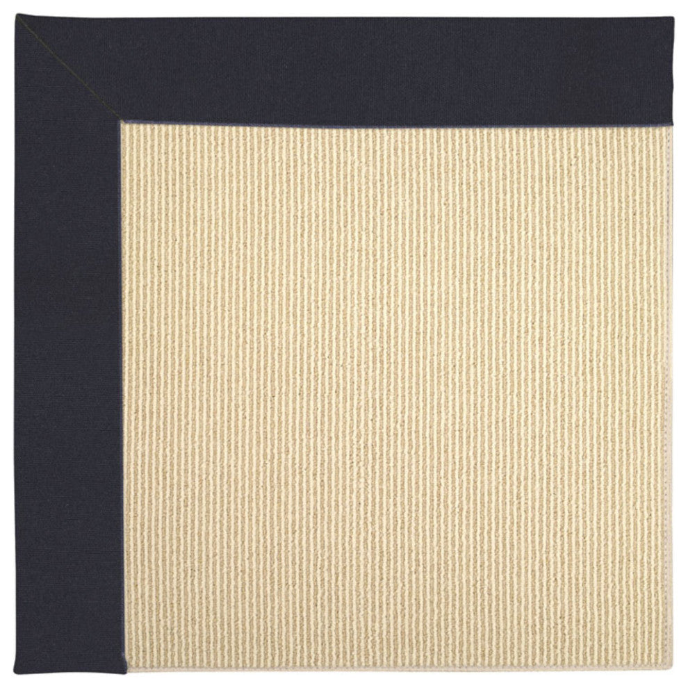 Capel Zoe-Beach Sisal Dark Navy 2009_497 Machine Tufted Rugs - 12'  X 15' Rectan