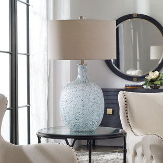 New Uttermost Oceaonna Glass Table Lamp