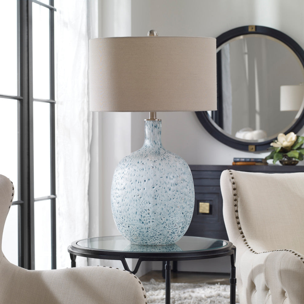 New Uttermost Oceaonna Glass Table Lamp
