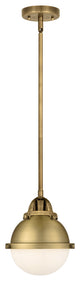INNOVATIONS 288-1S-BB-HFS-61-BB 1-Light Mini Pendant Brushed Brass