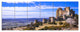 Medieval Loarre Castle Panorama, Landscape Canvas Art Print, 70"x28", 6 Panels