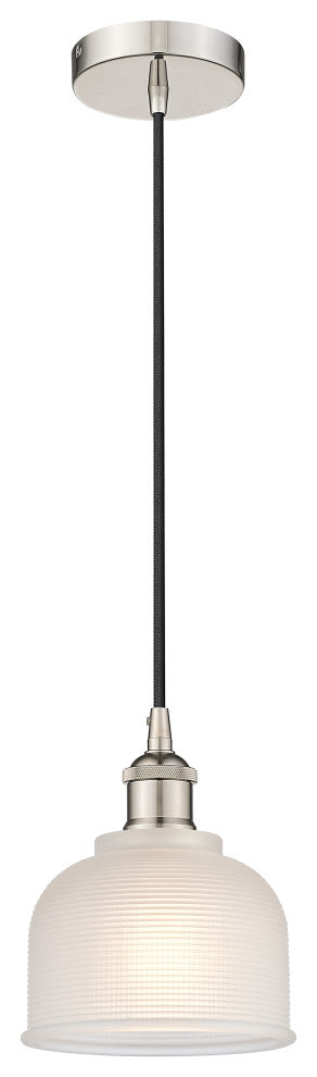 Innovations 616-1P-PN-G411-LED 1-Light Mini Pendant, Polished Nickel