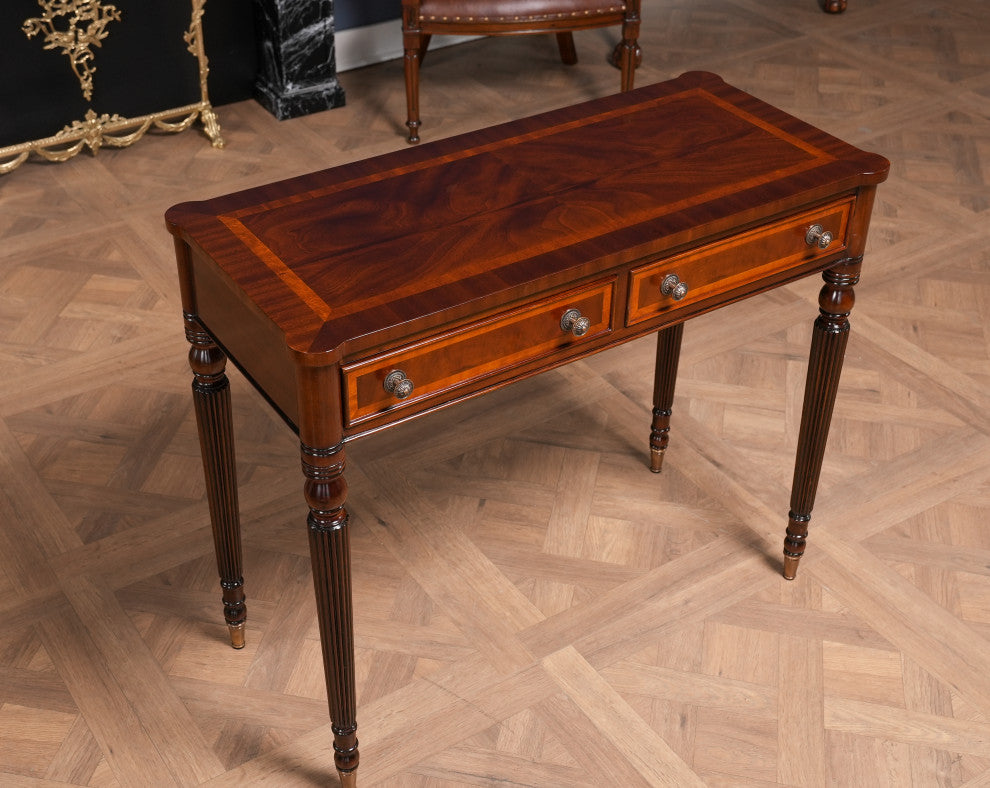 Sheraton Two Drawer Console Table