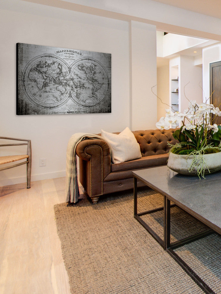 "Domination" Painting Print on Brushed Aluminum, 60"x40"