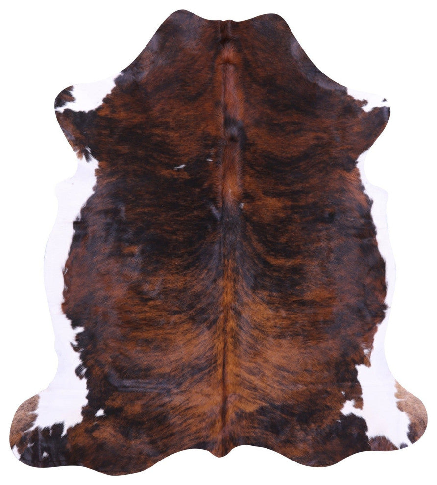 Brindle Natural Cowhide Rug 6' 11" X 6' 3" C2200