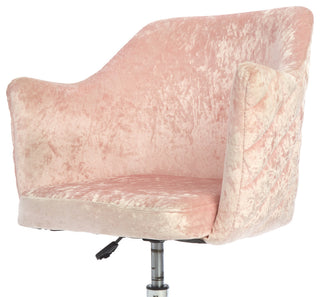 Coco Quilted Vanity Chair, Pink