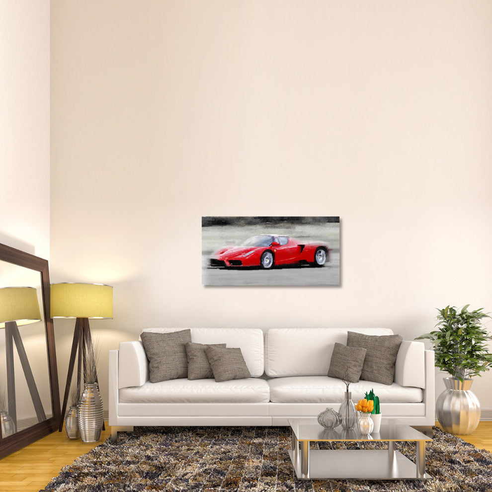 "2002 Ferrari Enzo Watercolor" Fine Art Print