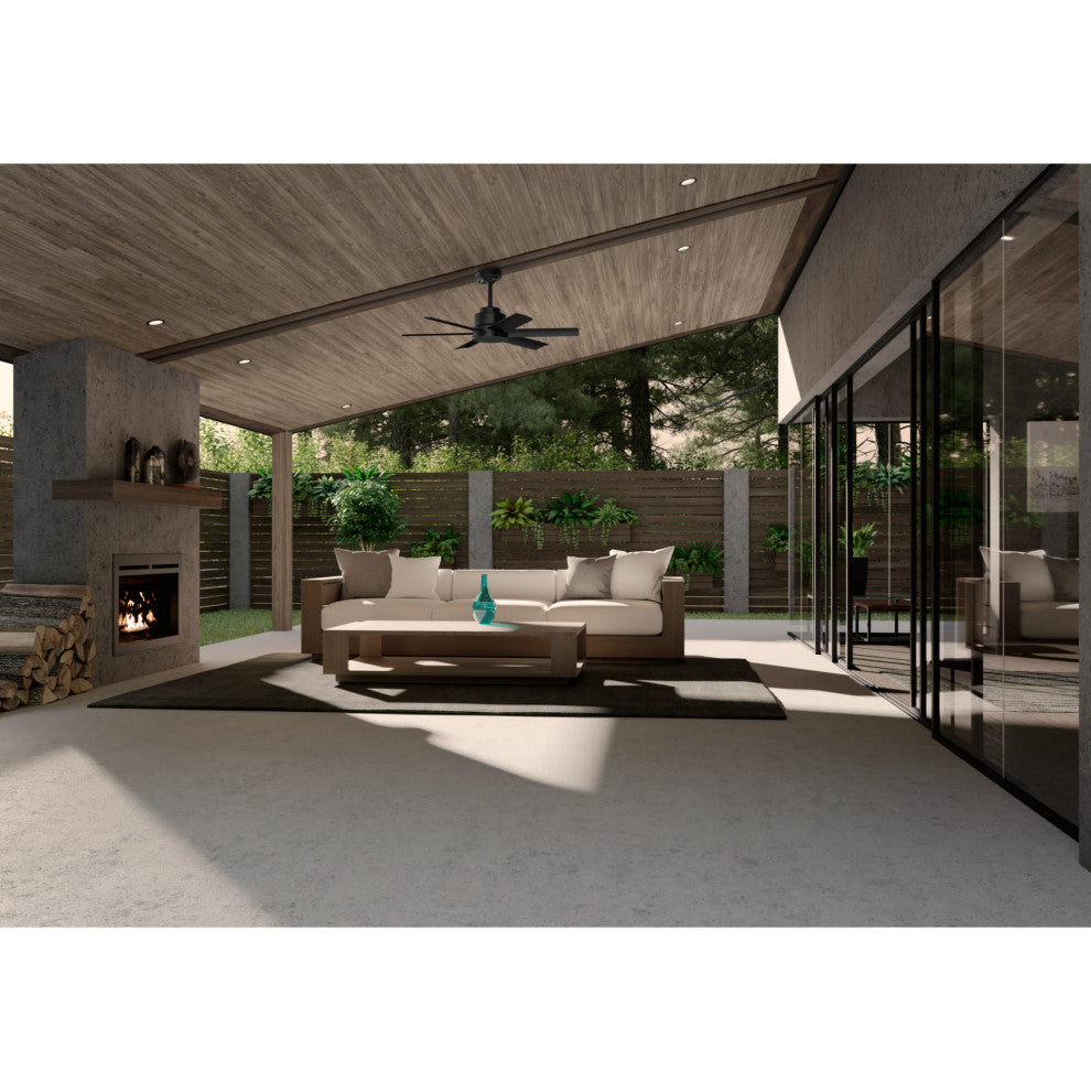 Hunter Kennicott 44 Kennicott 44\" 6 Blade Indoor / Outdoor - Matte Black