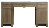 60" ADA Compliant Bathroom Vanity, Natural Oak