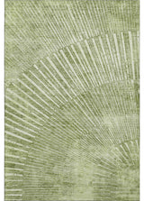 Premium Machine Washable Mayfield AMF542 Sage 8' x 10' Rug