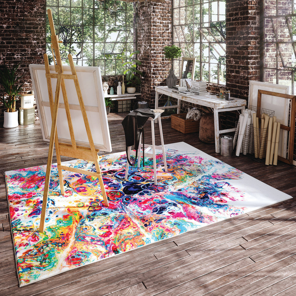 Kikiamo KK1 Carnival 5' x 7'6" Rug