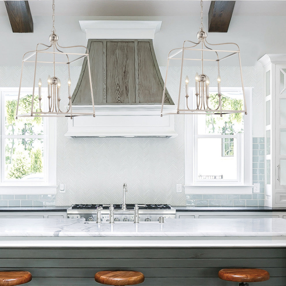 Crystorama Lighting Group 2244_NOSHADE Sylvan 4 Light 22"W Taper - Black Forged