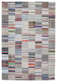 Rug N Carpet - Handmade Oriental 8' 2'' x 12' 1'' Unique Patchwork Kilim Rug
