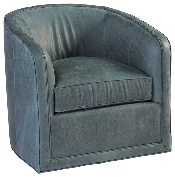 Colton Leather Swivel Chair
