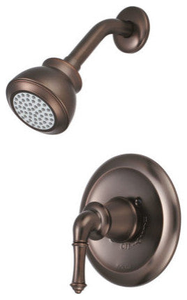 Del Mar Single Handle Shower Trim Set, Oil Rubbed Bronze
